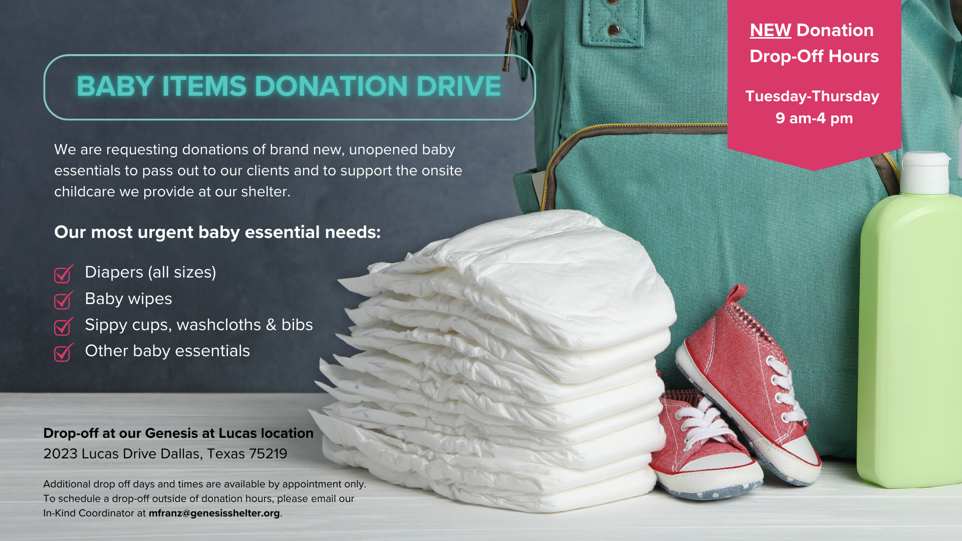 Baby Items Donation Drive